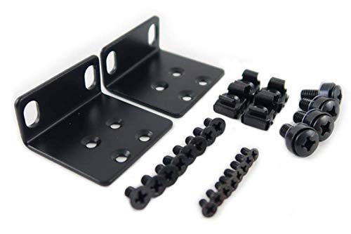 RW RoutersWholesale 1U Rack Mount Kit Compatible with (420 10005 01)   Secure Mounting for Networking Devices