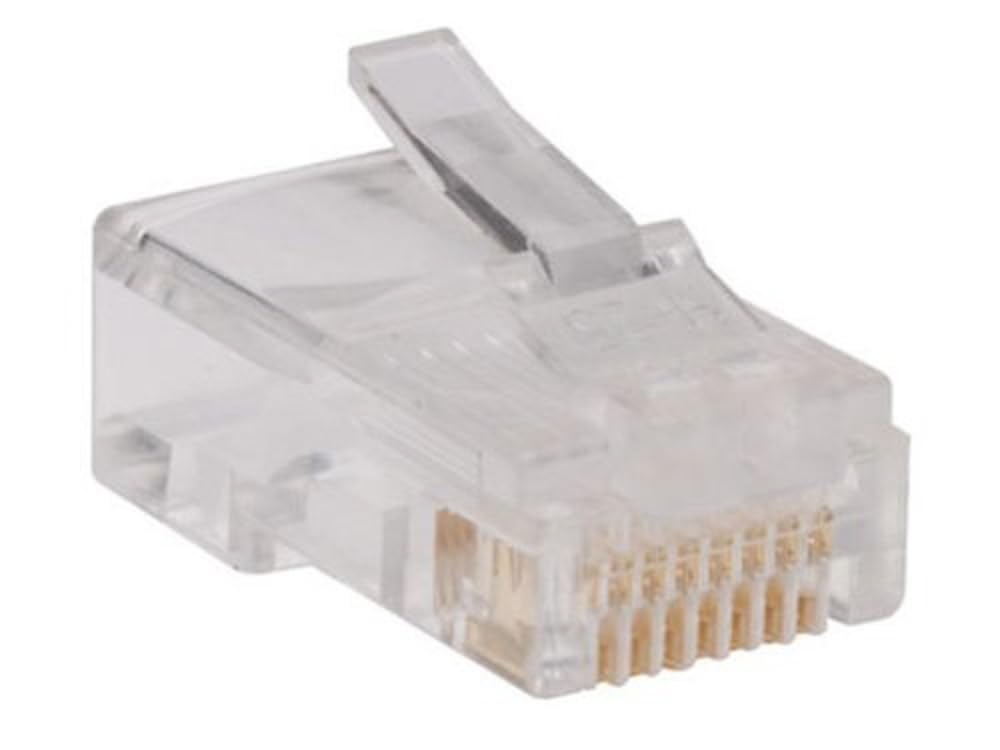 Eaton Tripp Lite Series Rj45 Plugs For Round Solid / Stranded Conductor 4-Pair C