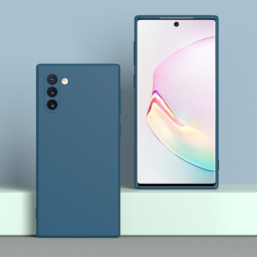 Wogroo For Samsung Galaxy Note 10 Case Dark Blue, Scratch Resistant With Soft Touch, Slim Thin Phone Cover For Samsung Galaxy No