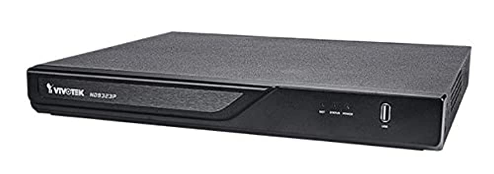 Vivotek NVR ND9323P H.265 8CH Embedded PoE NVR Brown box