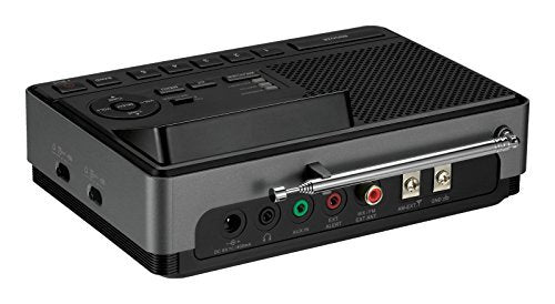 Sangean All In One Weather Alert Emergency Digital Am/Fm Dual Alarm Clock Radio With Large Easy To Read Backlit Lcd Display