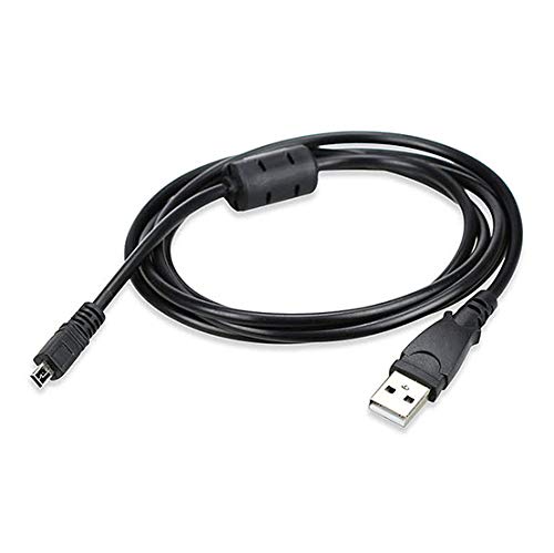 Mzsell Usb C To Usb 3 Feet Black Male To Male Data Cable For Sony Cybershot Dsc H90, Dsc H200, Dsc H300, Dsc H400 (1 Count, Indoor Use, Data Transfer)