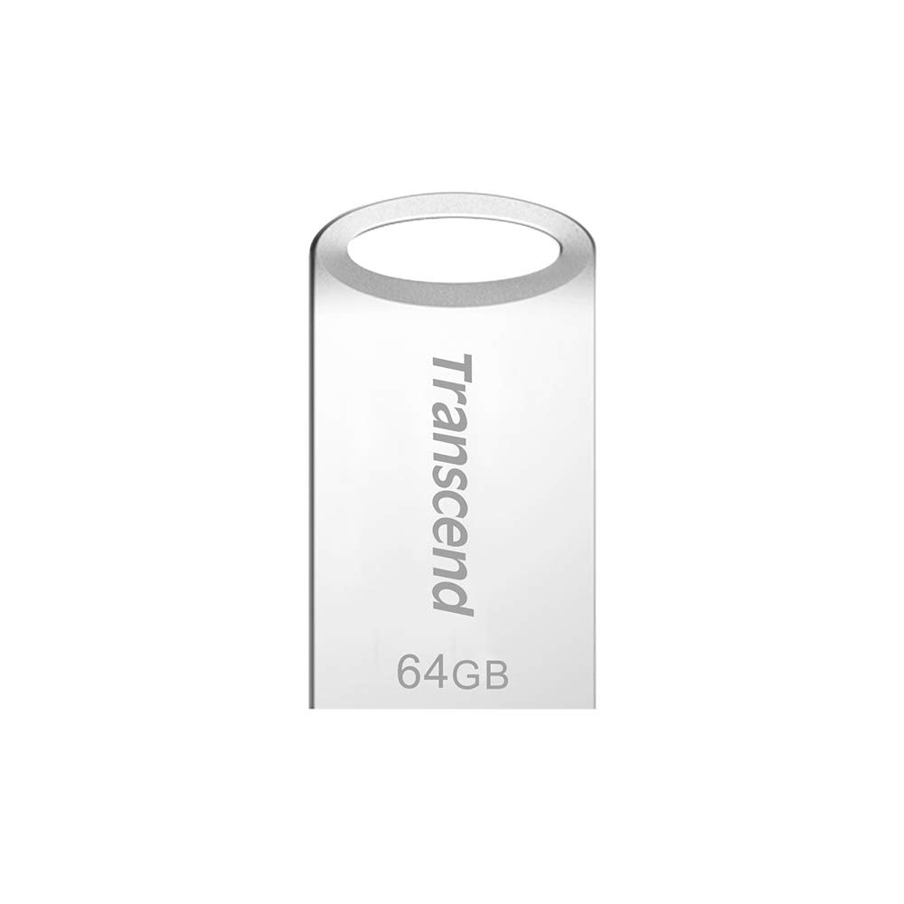 Transcend 64Gb Jetflash 710 Usb 3.1/3.0 Flash Drive (Ts64Gjf710S), Silver