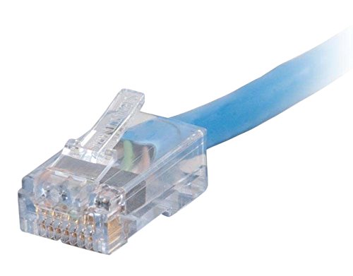 C2G 04102 50Ft Cat6 Non Booted Unshielded (Utp) Network Patch Cable   Blue   Category 6 For Network Device   Rj 45 Male   Rj 45