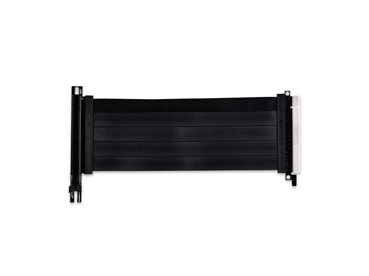 Lian Li Pw Pci 420 Premium Pci E 16X 4.0 Black Extender Riser Cable Length 200Mm (7.87 Inches)