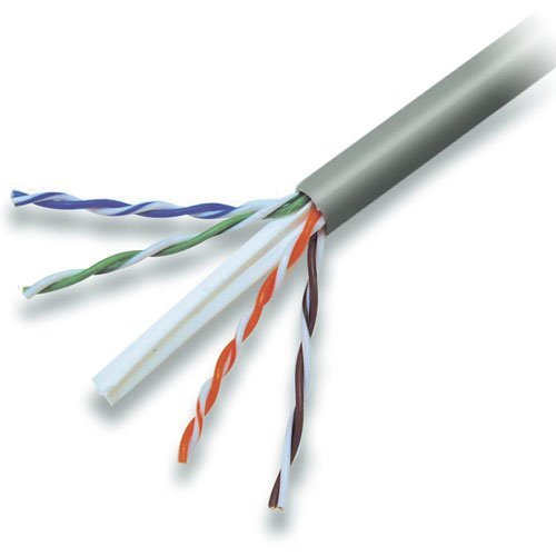 Bulk Cable   Bare Wire   Bare Wire   500 Feet   Eia/Tia 568 Category 6   Gray