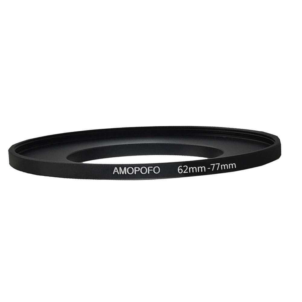 62 To 77Mm Metal Ring/62Mm To 77Mm Step Up Ring Filter Adapter For Uv,Nd,Cpl,Metal Step Up Ring,Compatible With All 62Mm Camera Lenses & 77Mm Accessories