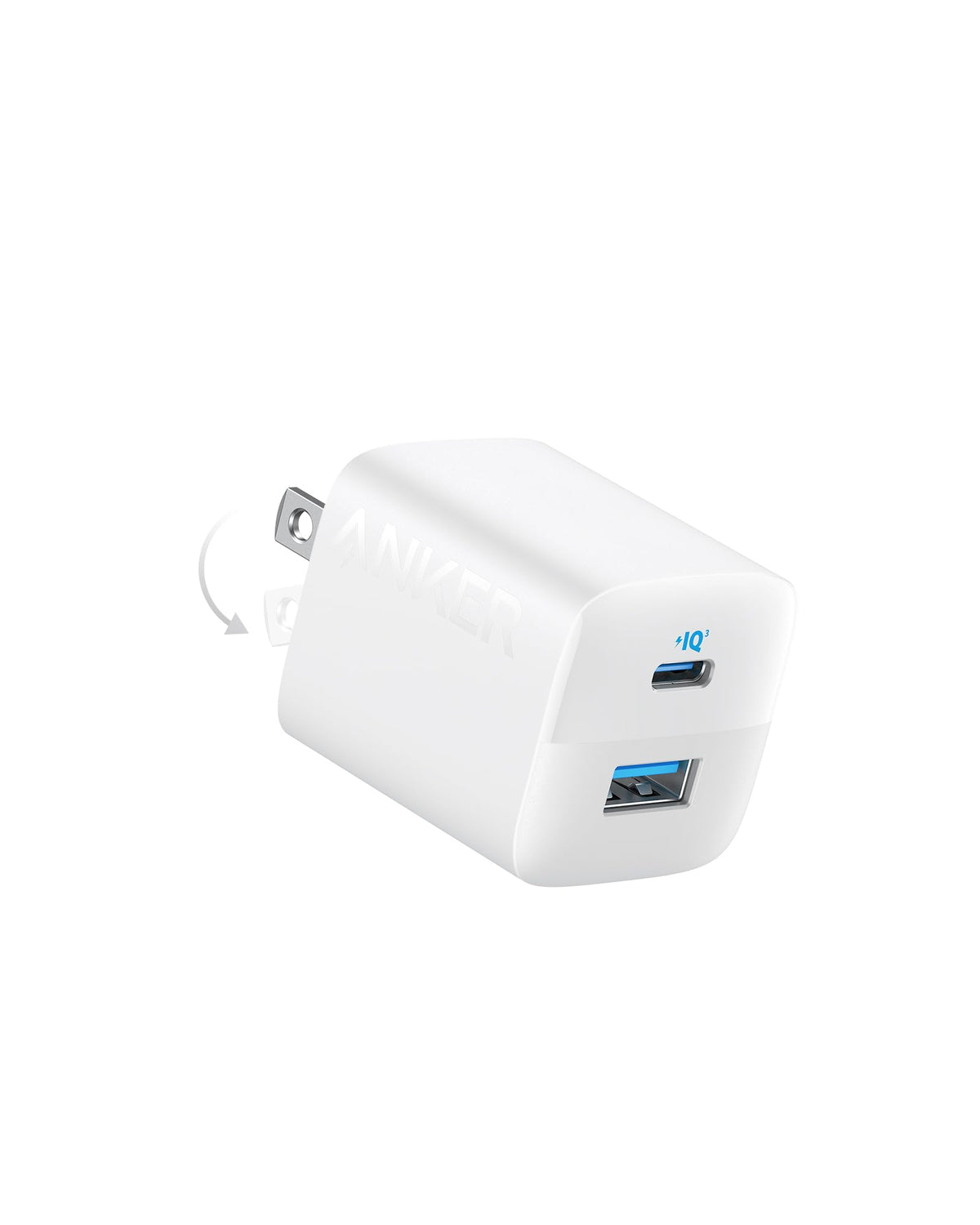 Usb C Charger 33W, Anker 323 Charger, 2 Port Compact Charger With Foldable Plug For Iphone 15/15 Plus/15 Pro/15 Pro Max/14/13, P