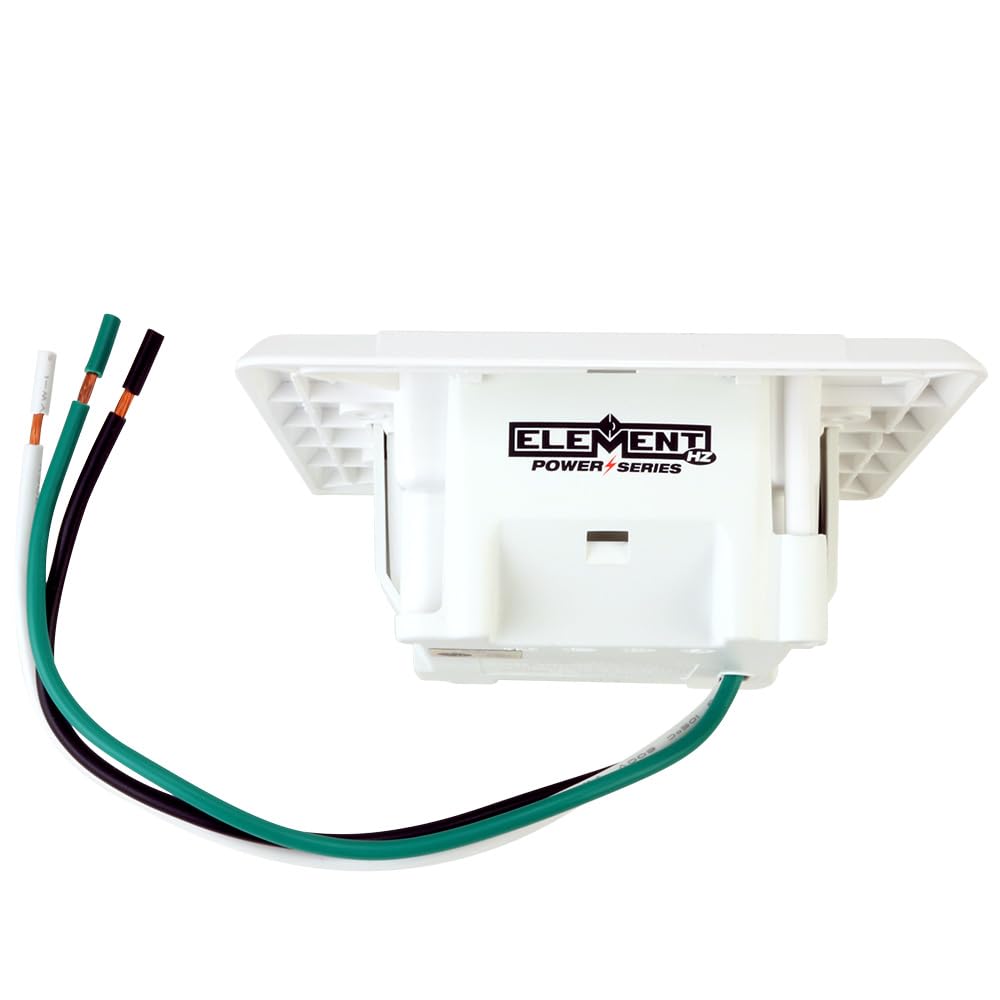 Element Hz Power Series In Wall Surge Protector W/Recessed Dual Outlet, 1080 Joules