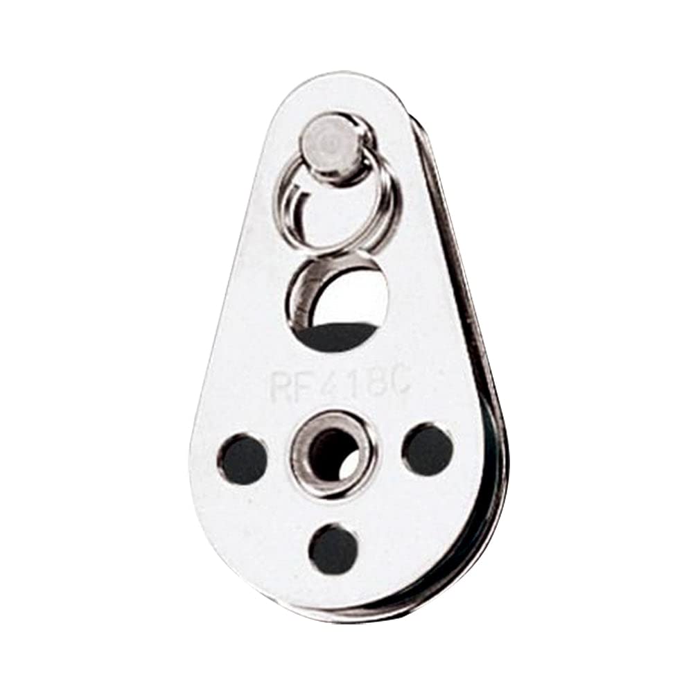 Pulley Block, Wire Rope, Fixed Eye, 990 Lb.,WBIASB005CAZS50