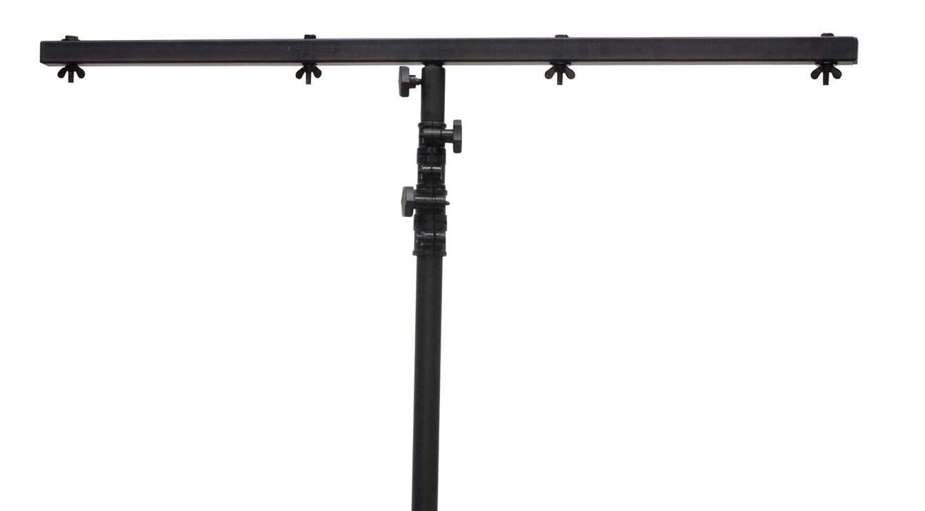 Adj Products Lts 6, Par Can Tripod, Affordable Metal Stand With Crossbar (9 Ft)
