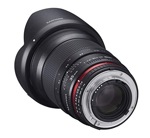 Samyang Sy35M-C 35Mm F1.4 Fixed Lens For Canon Black
