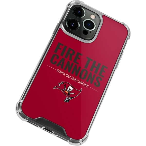 Skinit Clear Phone Case Compatible With Iphone 13 Pro Max   Officially Licensed Nfl Tampa Bay Buccaneers Team Motto Design