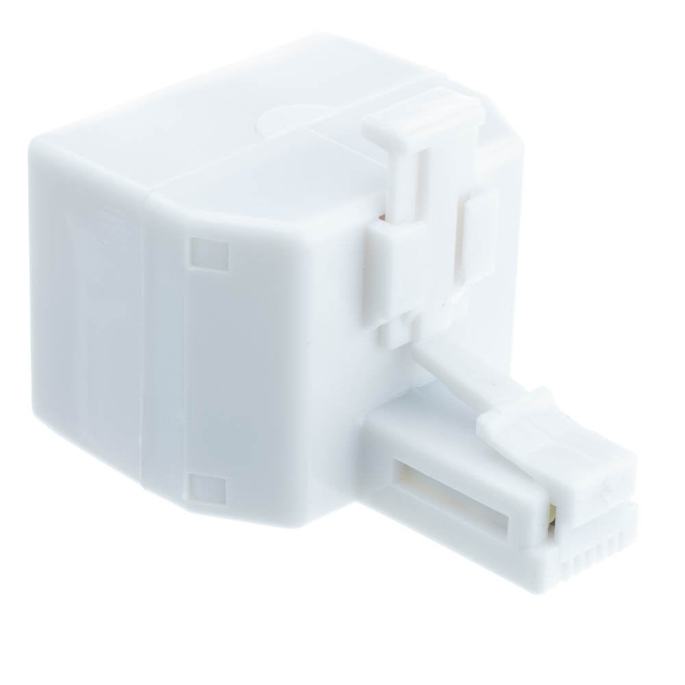 Cablewholesale Phone Splitter (Straight), Rj11/Rj12 Male To Two Rj11/Rj12 Female