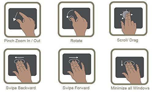 Adesso Smart Cat, 4 Button Glidepoint Usb Touchpad (Gp 410Ub),Black