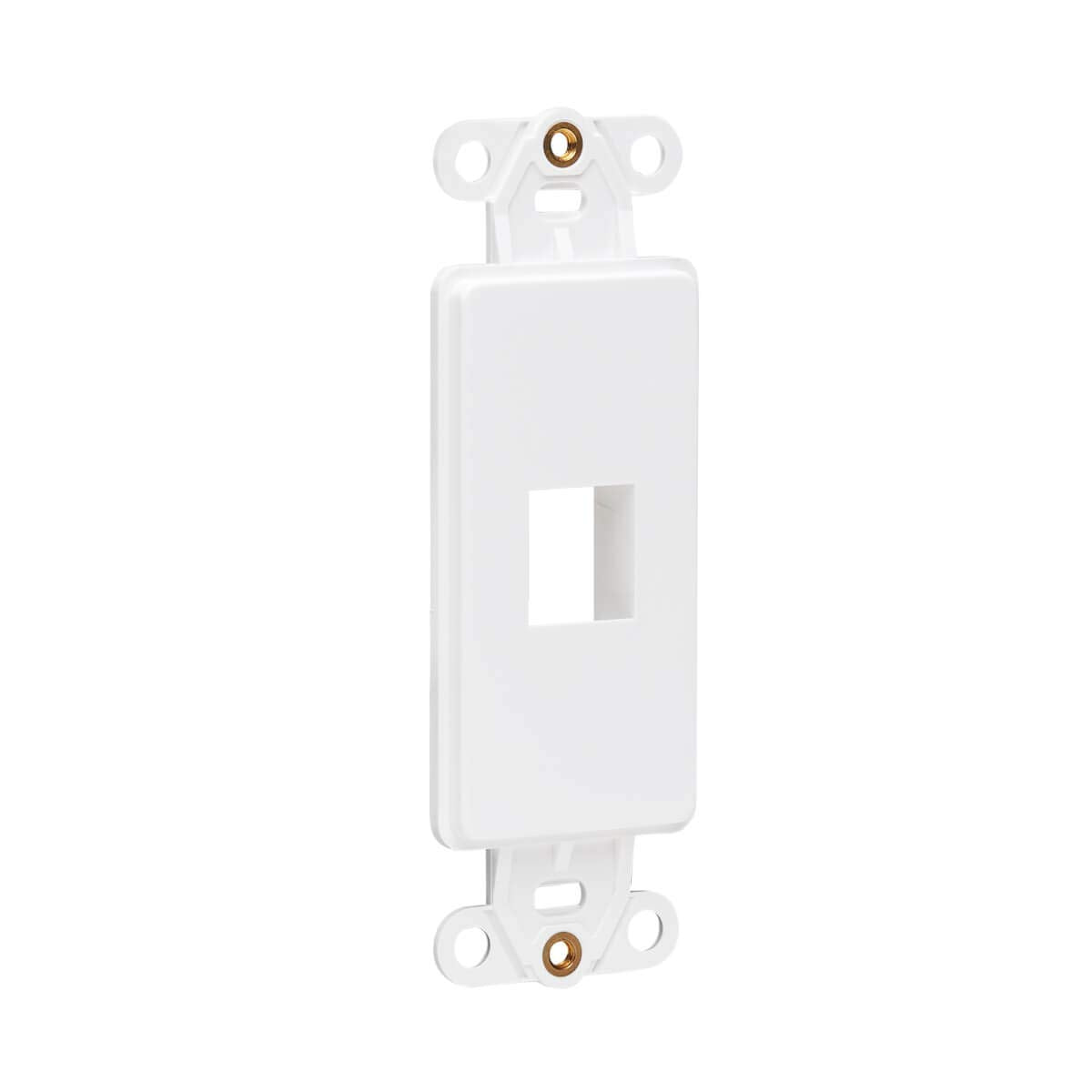 Eaton Tripp Lite Series Center Plate Insert, Decora Style - Vertical, 1 Port, Ta