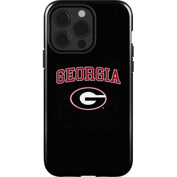 Skinit Impact Phone Case Compatible With Iphone 14 Pro   Officially Licensed University Of Georgia Design