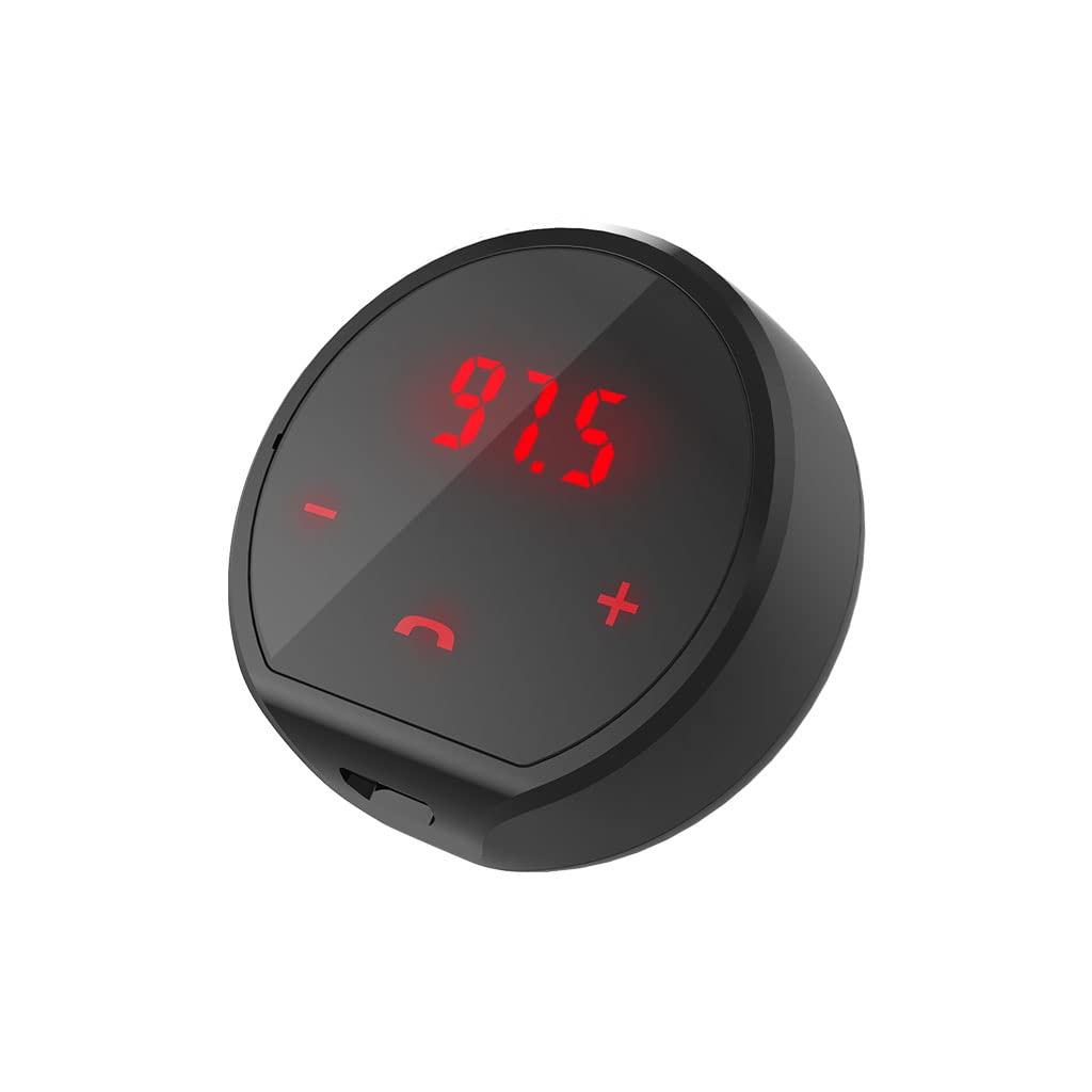 Avantree Ck310 Bluetooth Fm Transmitter For Car, Wireless Radio Adapter Hands Free Car Kit With Magic Tape, Auto Power On Off Wi