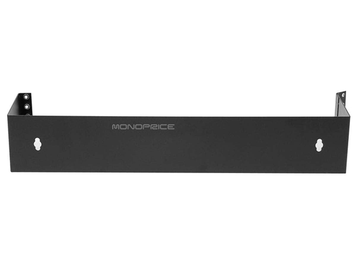 Monoprice 3.5 By 19 By 4 Inch 2U Wall Mount Bracket 108624