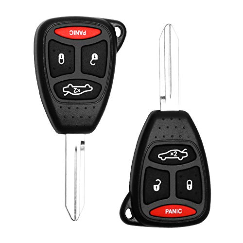 Key Fob Keyless Entry Remote Fit For Chrysler 300 2005 2007, Aspen 2007 2009, Dodge Charger 2006 2007, Durango 2007 2009, Jeep C