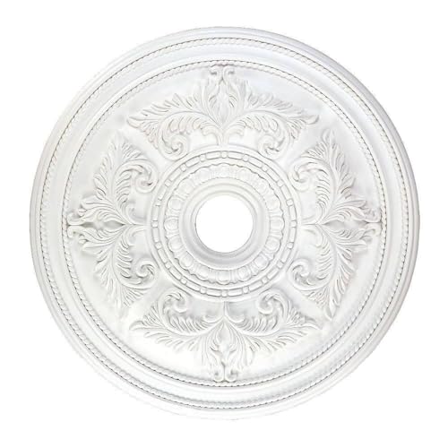 Livex Lighting 8210-03 Ceiling Medallion, White, 0.1 X 0.1 X 1.5