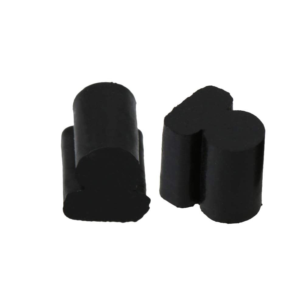 Bqlzr Large Euphonic Tuba Horn Rubber Pad Silicone Pad Rotary Valve Rubber Anti-Noise Black Pack Of 10