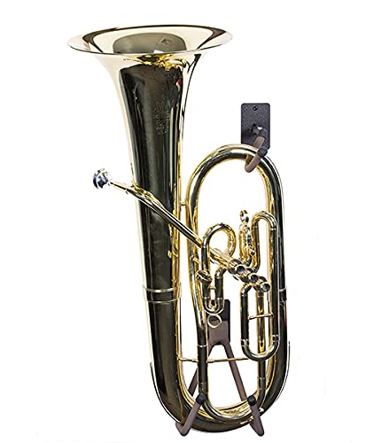 String Swing Bhh14 Fw 2 Piece Baritone Holder   Black   Flat Wall