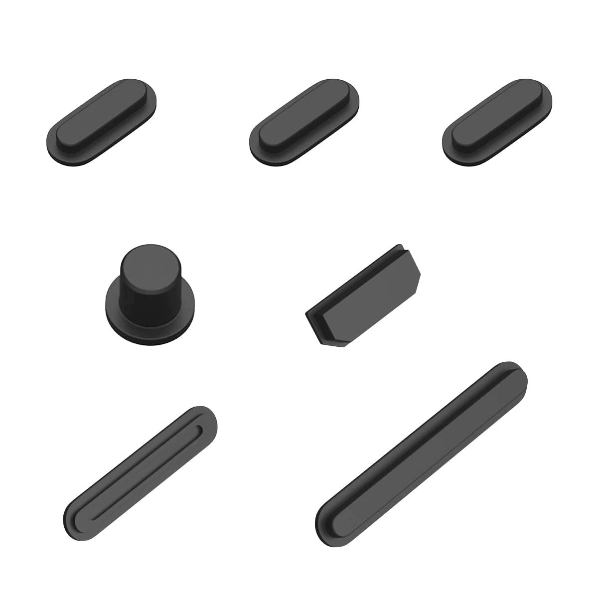 14 Pcs Dust Plug Cover Dirt Plug Cups Set For Macbook Pro 14/Macbook Pro 16 Inch M3 M2 M1 Pro/Max 2023 2021(A2779/A2442/A2780/A2