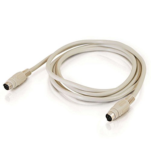 C2G 02692 Ps/2 M/M Keyboard/Mouse Cable, Beige (6 Feet, 1.82 Meters)