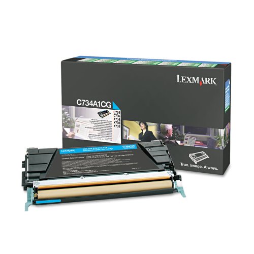Lexc734A1Cg   Lexmark C734A1Cg Toner