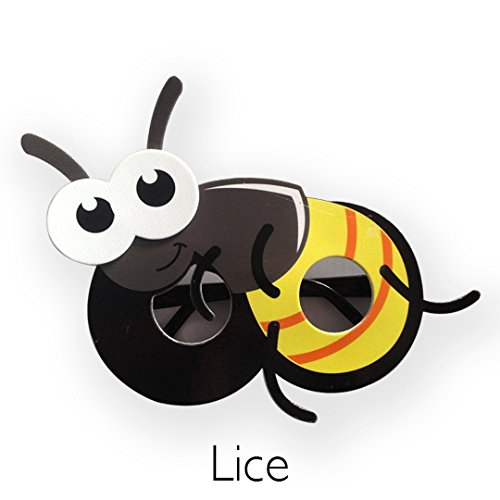 Cazenove 10 Plagues Glasses For Passover Seder.(Remade And Improved) Masks Are Great For Children (And Children At Heart)