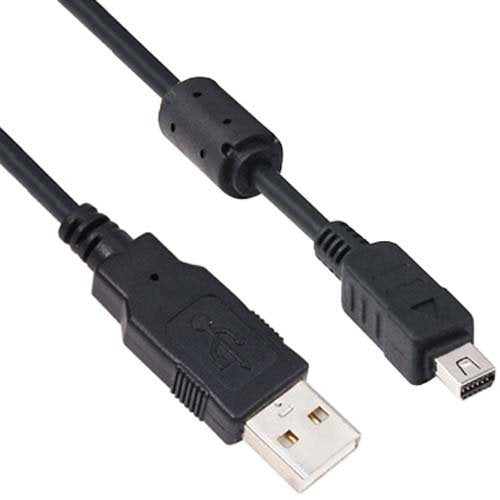 Master Cables USB Data Transfer & Charging Cable for Olympus Cameras - Black, Model 3216673311