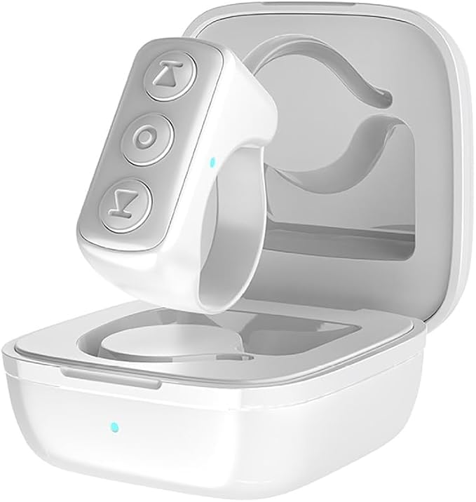 TikTok Scrolling Ring for iPhone, Bluetooth TIK Tok Remote Control, Page Turner for Kindle App, Camera and Video Remote Shutter 