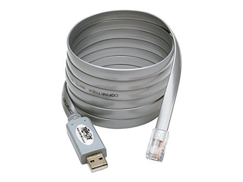 Tripp Lite Usb To Rj45 Cisco Serial Roll Over Cable Usb Type A Rj45 M/M 6 Ft (U209 006 Rj45 X),Black