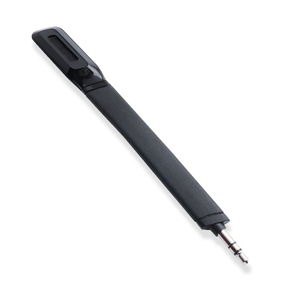 Huyun Mic Replacement Crystal Sound Noise Isolation Microphone Compatible For Logit G733 Lightspeed Rgb Gaming Headset (Black)