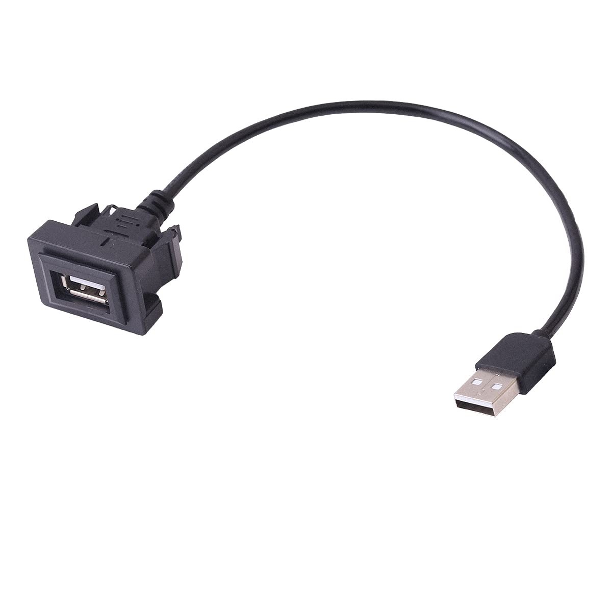 Ocestore Usb Port Panel Extension Cable Adapter Compatible With Camry Rav4 Corolla Highlander Bully Vios Altis Usb Port Cable Ca