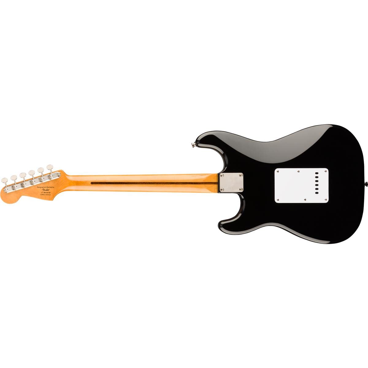Squier Classic Vibe 50S Stratocaster Electric Guitar, With 2-Year Warranty, Black, Maple Fingerboard