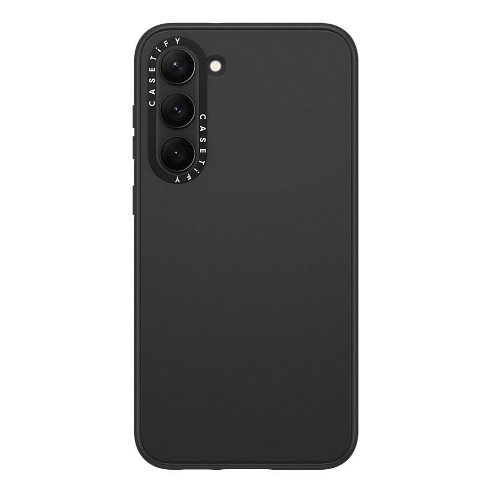 Casetify Impact Samsung Galaxy S23+ Case [4X Military Grade Drop Tested / 8.2Ft Drop Protection]   Matte Black