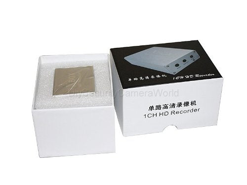 Diysecuritycameraworld Mini Hd 1 Channel Super Smart Mini Dvr, Support Sd Card, Real Time H.264/H.265 Video Compression