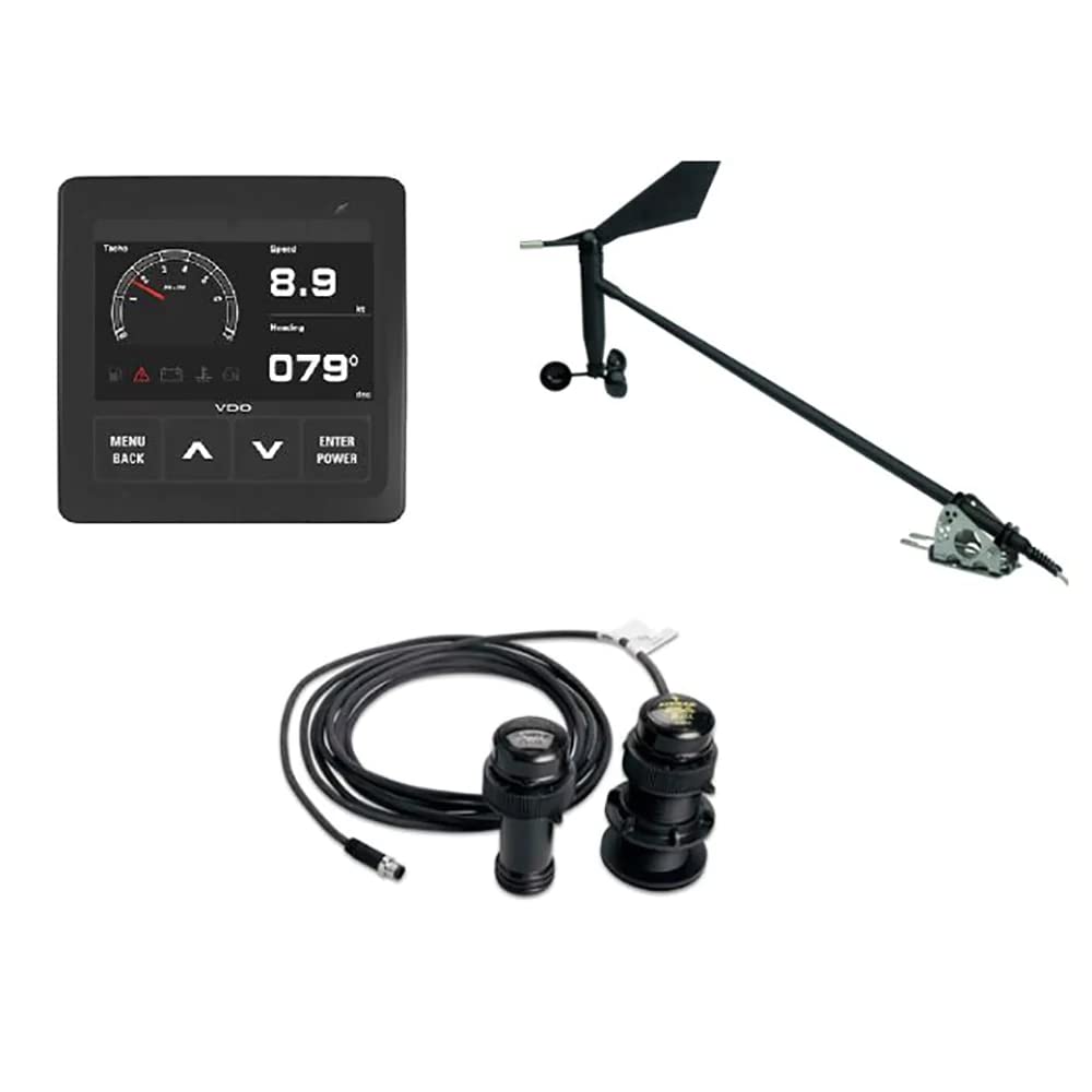 Veratron Navigation Kit F/Sail, Wind Sensor, Transducer, Display &Amp; Cables,WBEEAB07QWHKD9T