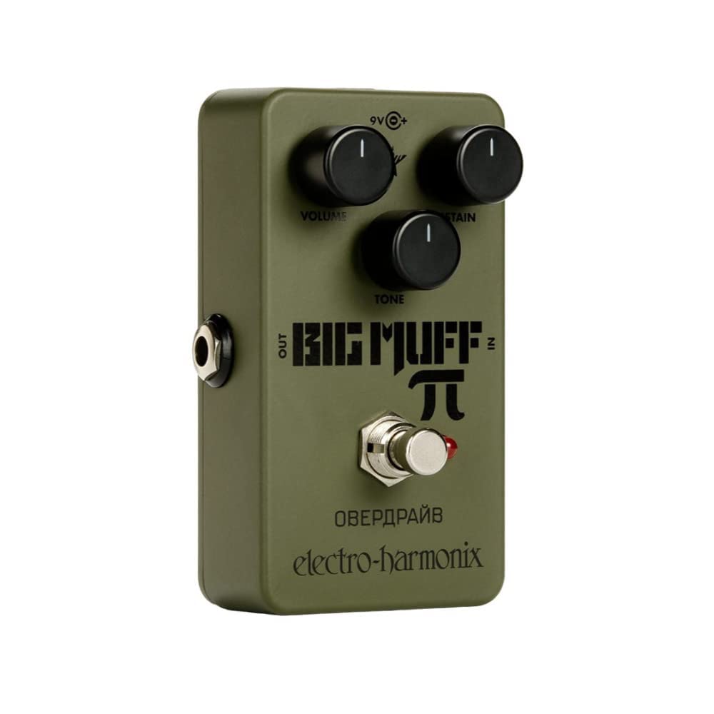 Electro Harmonix Green Russian Big Muff Pi Fuzz Pedal