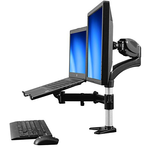 Startech.Com Laptop Monitor Stand   Computer Monitor Stand   Full Motion Articulating   Vesa Mount Monitor Desk Mount