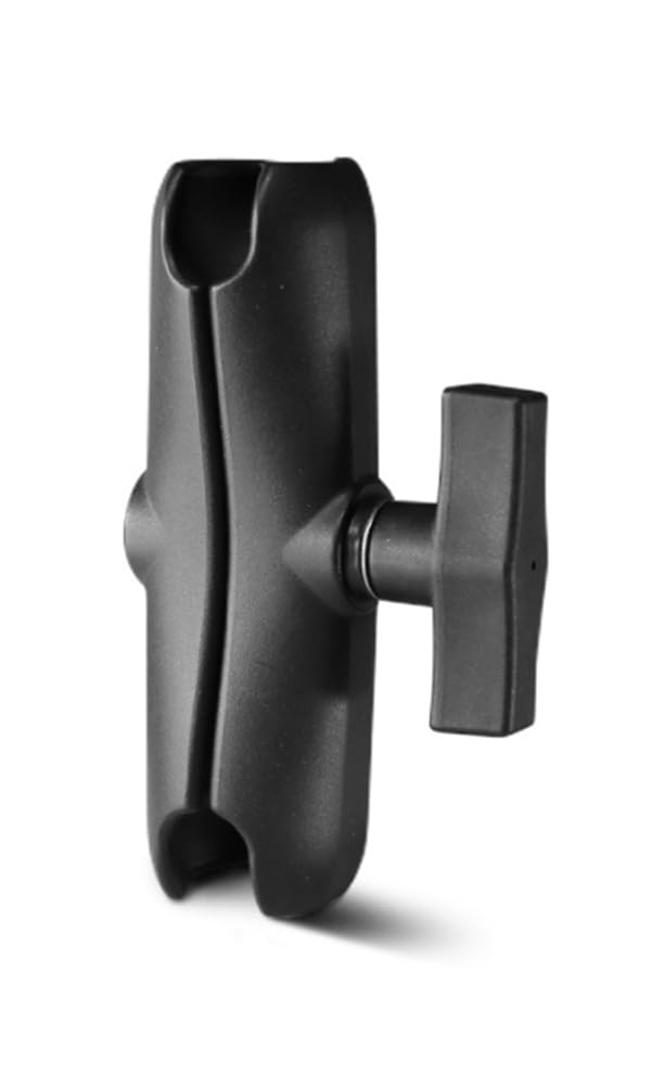 Strg Double Socket Arm With Dual 1.5' Ball Sockets, 5.7' Long Aluminum Alloy Double Sockets Mount Compatible With Ram Mount And C Size Ball Systems Ball Base Components