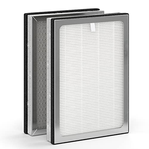 Medify Ma 25 Genuine Replacement Filter  For Allergens, Wildfire Smoke, Dust, Odors, Pollen, Pet Dander  3 In 1 With Pre Filter,
