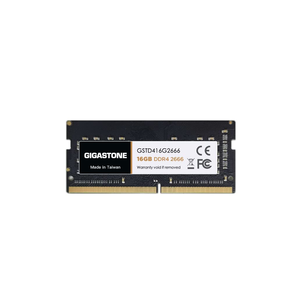 ?Ddr4 Ram? Gigastone 16Gb Ddr4 2666Mhz (2400Mhz Or 2133Mhz) Pc4 21300 (Pc4 19200/17000) Cl19 1.2V Sodimm 260 Pin Unbuffered Non