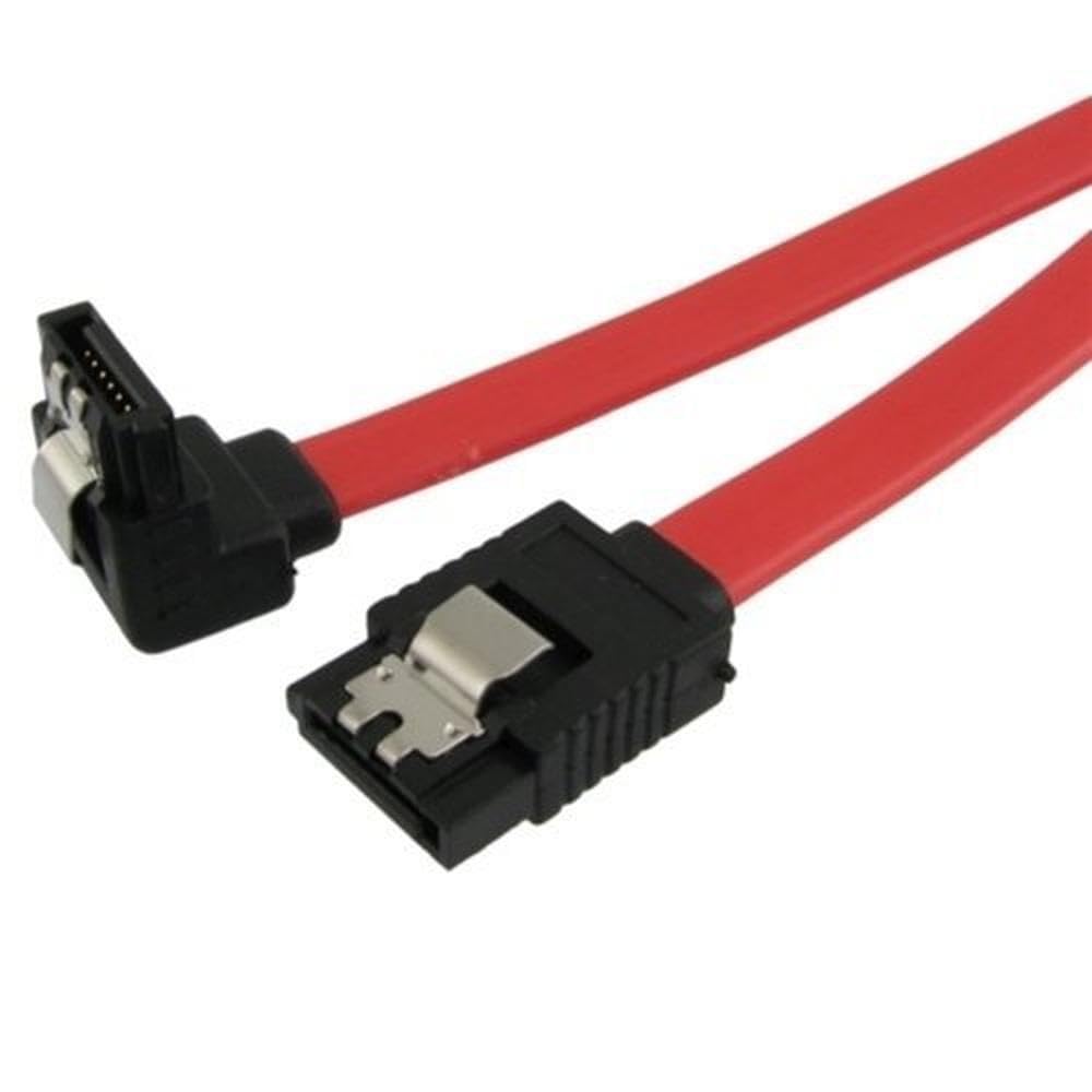 Startech.Com 18In Sata To Right Angle Sata Serial Ata Cable - 18In Sata Cable - 18 Sata Cable - 18In Angled Sata Cable