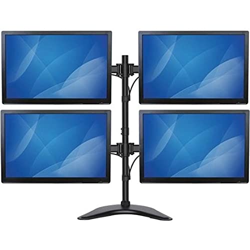 Startech.Com Quad Monitor Stand   Articulating   Supports Monitors 13 To 27   Adjustable Vesa Four Monitor Stand For 4 Screen Se