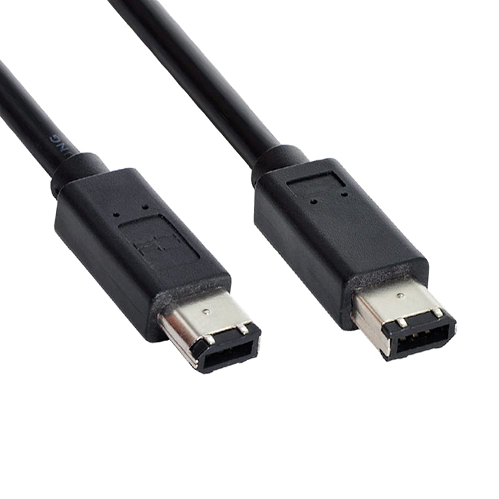 Nfhk 6 Pin To 6Pin Firewire 400 To Firewire 400 6 6 Ilink Cable Ieee 1394 1.8M Black