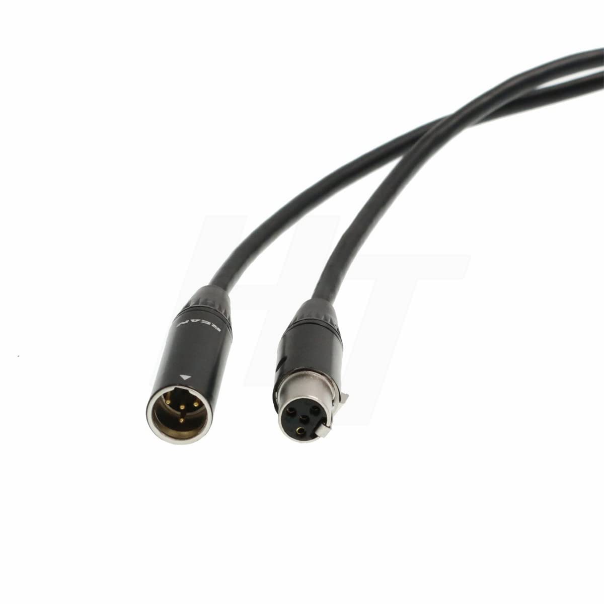 Ta4m Hangton Headset Microphone Audio Adapter Extension Cable For Shure Sm ...