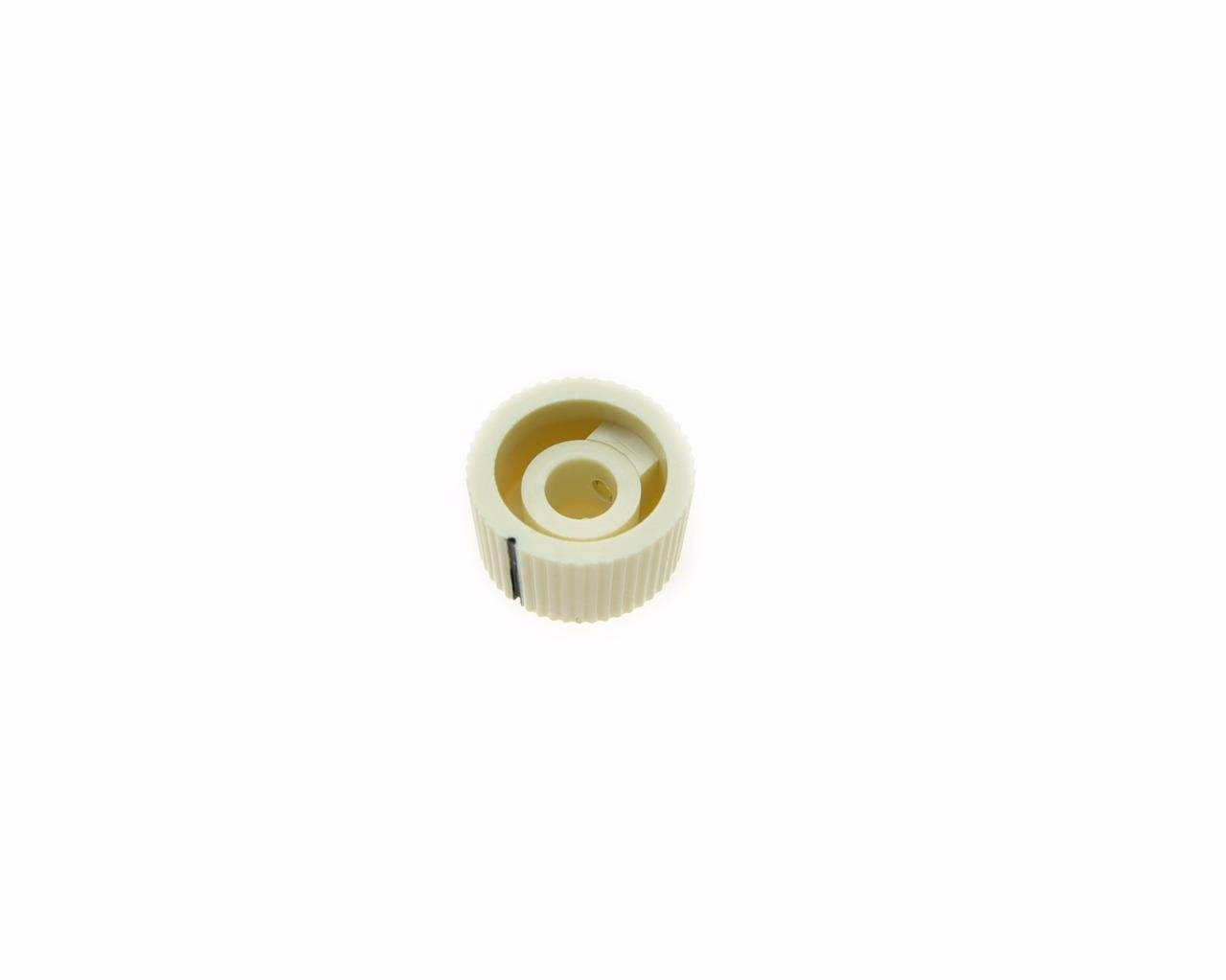 Dopro 10Pcs Aged White Vintage Barrel Guitar Amplifier Knob Round Knobs With Set Screw